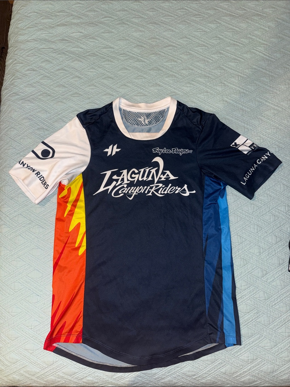 Laguna Canyon Riders Men’s Navy Performance Jersey by Troy Lee Designs